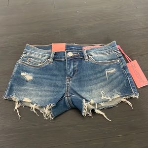 Girls NWT denim shorts